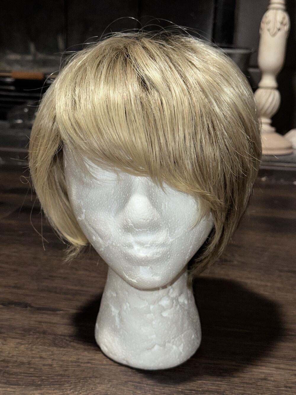 Paula Young Blonde Bob Wig 611S12 Dark Roots